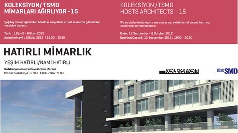 Koleksiyon / TSMD, Hatırlı Mimarlık'ı Ağırlıyor