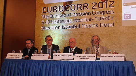 İstanbul'da Başlayan 'EUROCORR 2012' Katılım Rekoru Kırdı