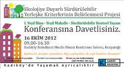 "Yeşil Bina Yeşil Mahalle" Konferansı