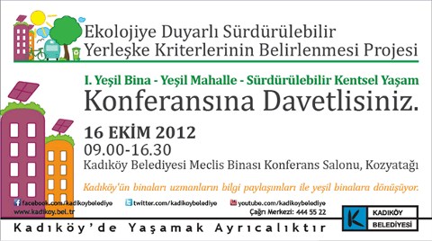 "Yeşil Bina Yeşil Mahalle" Konferansı