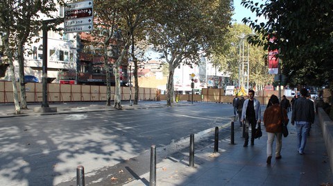 Taksim Meydanı ‘Yayalaştırma’ Projesi Başladı