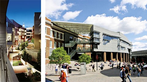 Cincinnati Üniversitesi, J.A. Steger ÖYM Ohio, ABD (Moore Ruble Yudell Architects&Planners)