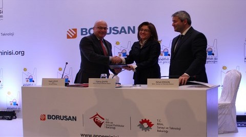 'Borusan Neşe Fabrikaları' ile Sanayide Kadın İstihdamı Artacak