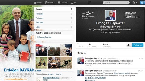 Bayraktar Kentsel Dönüşümü Twitter'da Anlatıyor