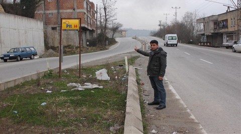 Karadeniz'i Akdeniz'e Bağlayan Yolun Ortasında Ev!