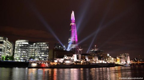 'London Eye' Eskidi; Londra'yı bir de 'Shard'dan Görün