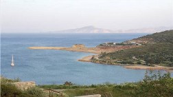 Datça'da Marina için Deniz Dolduruluyor