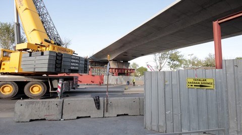 Haliç Metro Geçiş Köprüsü; Bitti Bitecek…