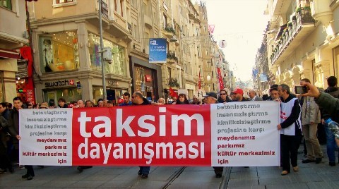 Taksim Dayanışması 'Devam' Dedi!