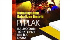 Balko’dan Daha Dayanıklı Daha Uzun Ömürlü Pİ PLAK