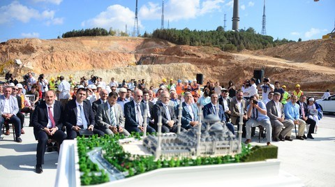 Çamlıca Camii’nin Temelleri Atıldı