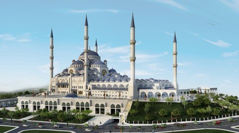 Çamlıca Camii’nin Temelleri Atıldı