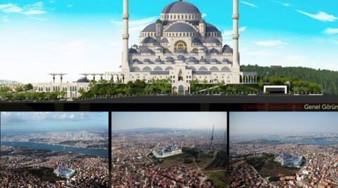 Çamlıca Camii’nin Temelleri Atıldı