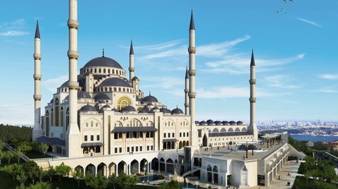 Çamlıca Camii’nin Temelleri Atıldı