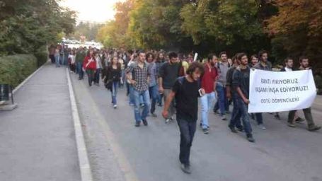 "Gökçek Elini ODTÜ'den Çek"