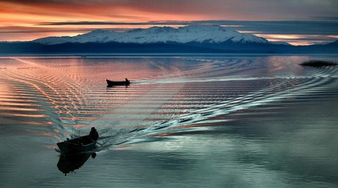 İşte 'Suda İz Bırakan' Fotoğraflar