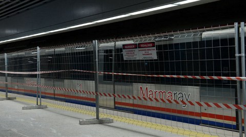 İşte Marmaray'dan İlk Kareler!