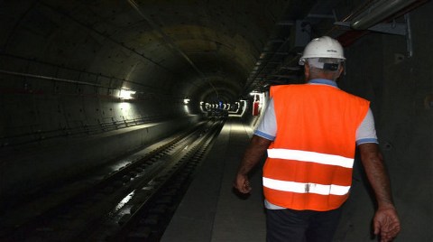 İşte Marmaray'dan İlk Kareler!