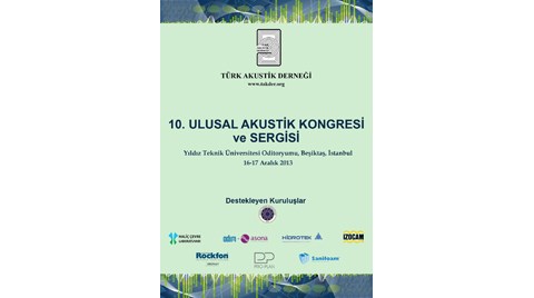 Türk Akustik Derneği 10. Ulusal Akustik Kongresi ve Sergisi