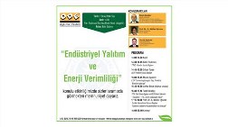 "Endüstriyel Yalıtım ve Enerji Verimliliği" 7 Ocak'ta