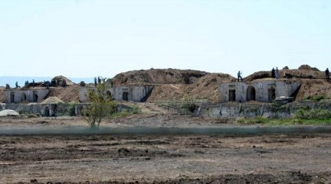 Tarihi Tabya'daki Çalışmalar Yeniden Başladı