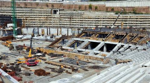 Beşiktaş'ın Yeni Evinin İnşaatı İşte Böyle Görüntülendi!