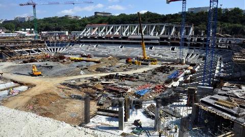 Beşiktaş'ın Yeni Evinin İnşaatı İşte Böyle Görüntülendi!