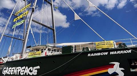 Greenpeace'in Gemisi İzmir ve Soma’da