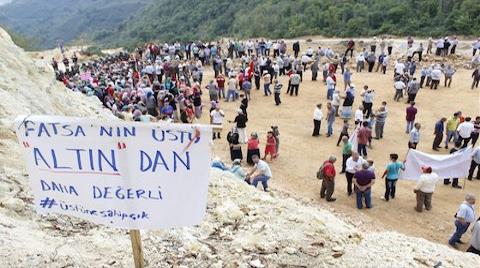 Fatsa'da Çevre Katliamına Karşı Miting