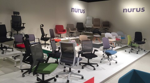 Nurus Yeni ve Yenilenen Tasarımları ile Orgatec 2014 Fuarı’ndaydı