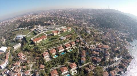 Vahdettin Köşkü’ndeki Restorasyon Çalışmaları Havadan Görüntülendi