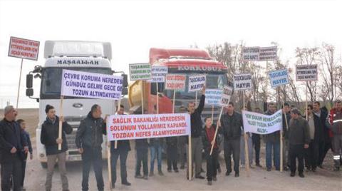 Mahallelinin Taş Ocağı Tepkisi