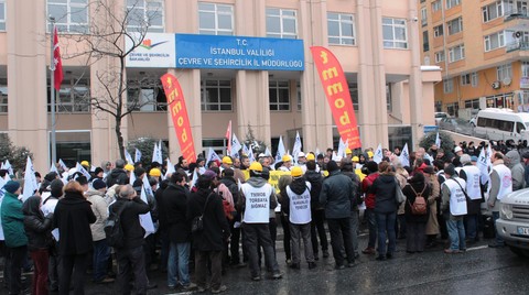 TMMOB'dan Çevre ve Şehircilik Bakanlığına Siyah Çelenk