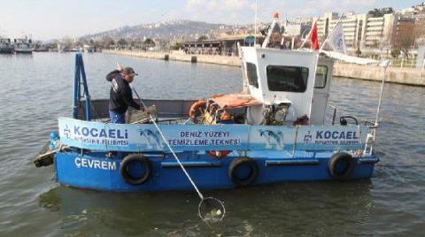 İzmit Körfezi'nden 146 Ton Atık Süpürüldü