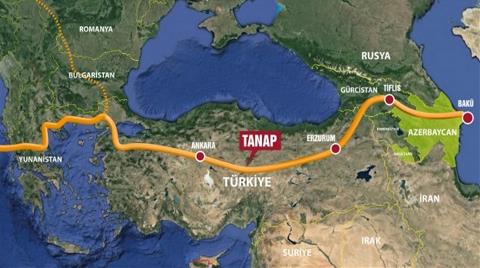 TANAP'ta İlk Boru Toprağa İniyor