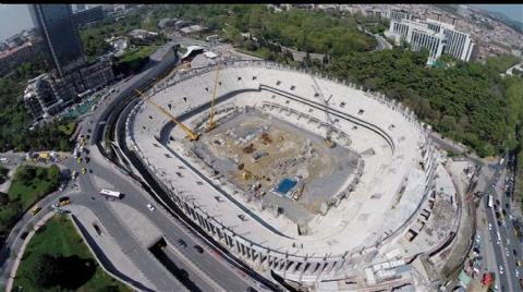 İşte Beşiktaş'ın Yeni Stadının Son Görüntüleri!