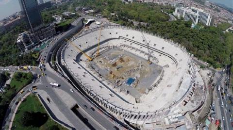 İşte Beşiktaş'ın Yeni Stadının Son Görüntüleri!