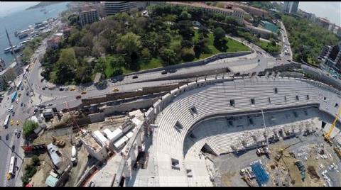 İşte Beşiktaş'ın Yeni Stadının Son Görüntüleri!