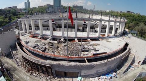 İşte Beşiktaş'ın Yeni Stadının Son Görüntüleri!