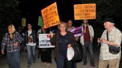 Arhavi'de HES'lere Gece Protestosu