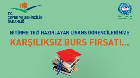 Çevre ve Şehircilik Bakanlığı'nın Burs Projesi Sona Erdi