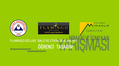 Flamingo Deluxe Balo ve Etkinlik Alanları Mimari ve İç Mekan Öğrenci Tasarım Yarışması