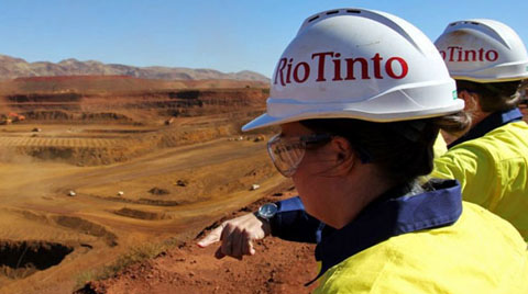 Rio Tinto, 2015 Yılında 866 Milyon Dolar Zarar Etti