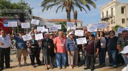 Çeşme'de RES Protestosu