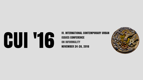 CUI '16 / X. International Contemporary Urban Issues Conference