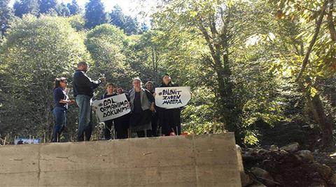 Kaçkarlarda "Macera Parkı" Protestosu