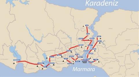 İstanbul'un Altına 145 km. Tünel