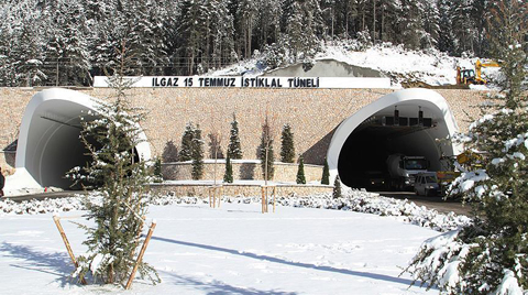 Ilgaz Tüneli Açıldı