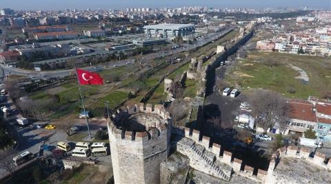 İstanbul'un Surlarının Bakımsızlığını Bir de Havadan Görün!