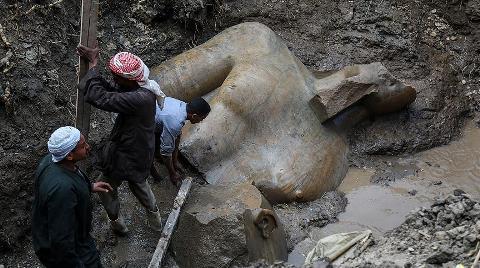 2. Ramses'e Ait Olduğu Tahmin Edilen Heykel Bulundu